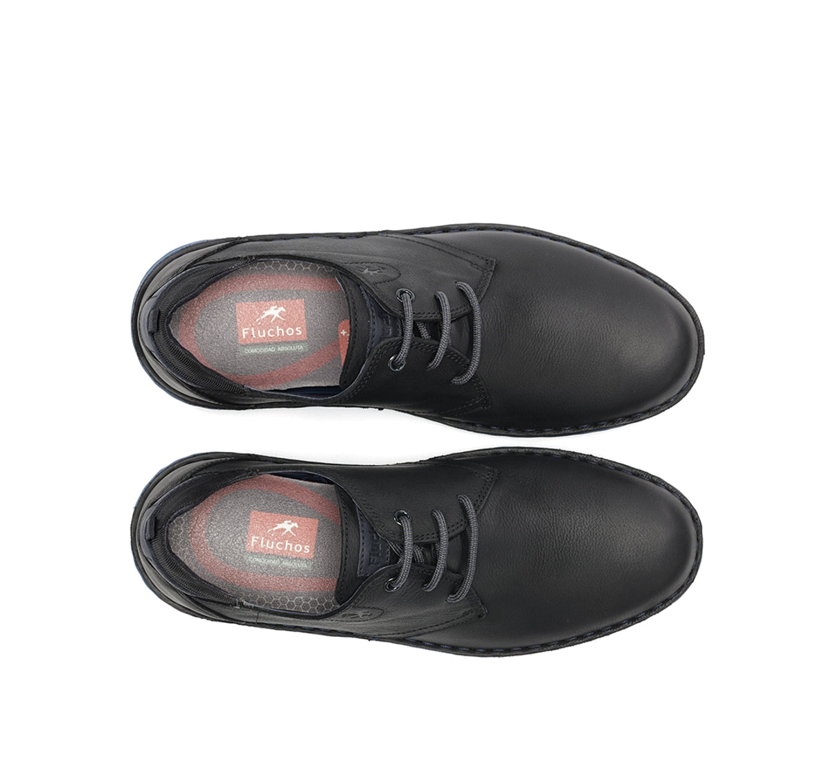 Fluchos Alfa F0700 chaussures noir cuir homme