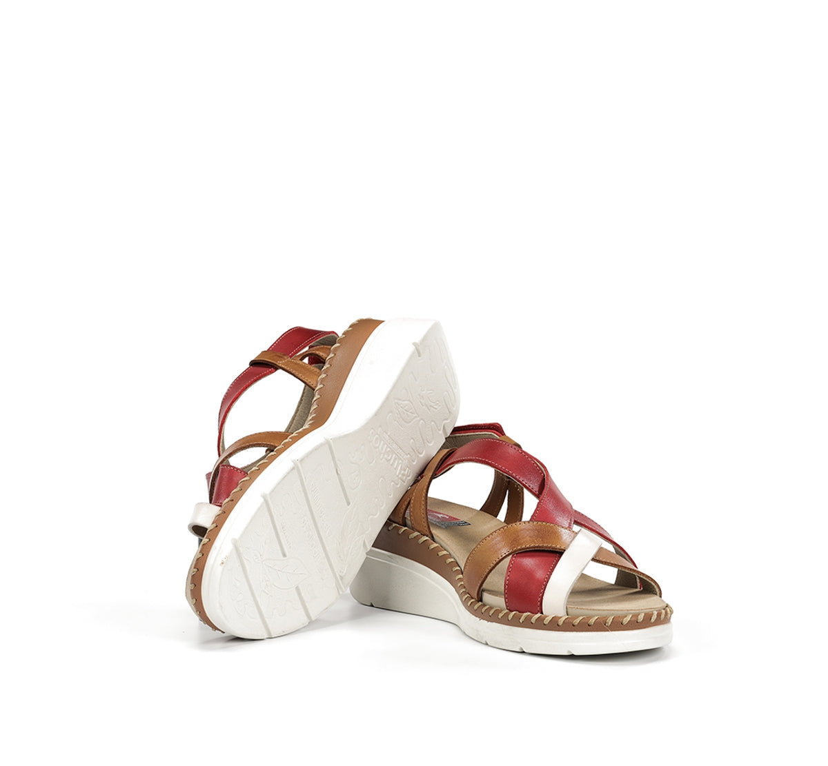 Fluchos Leza F2135 sandale rouge légère femme