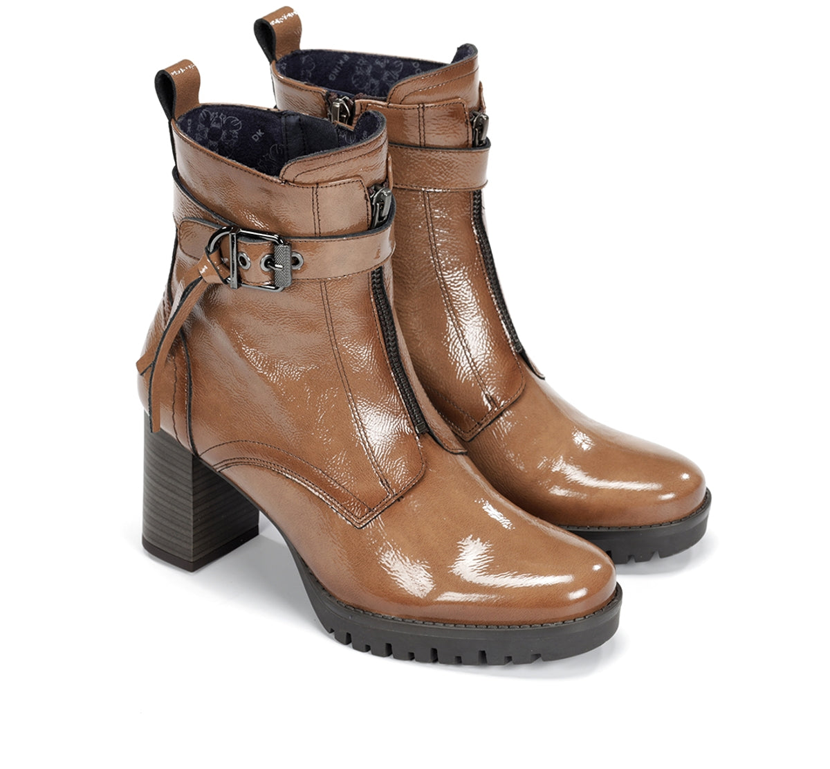 Dorking Evie D9163 bottine taupe femme talon