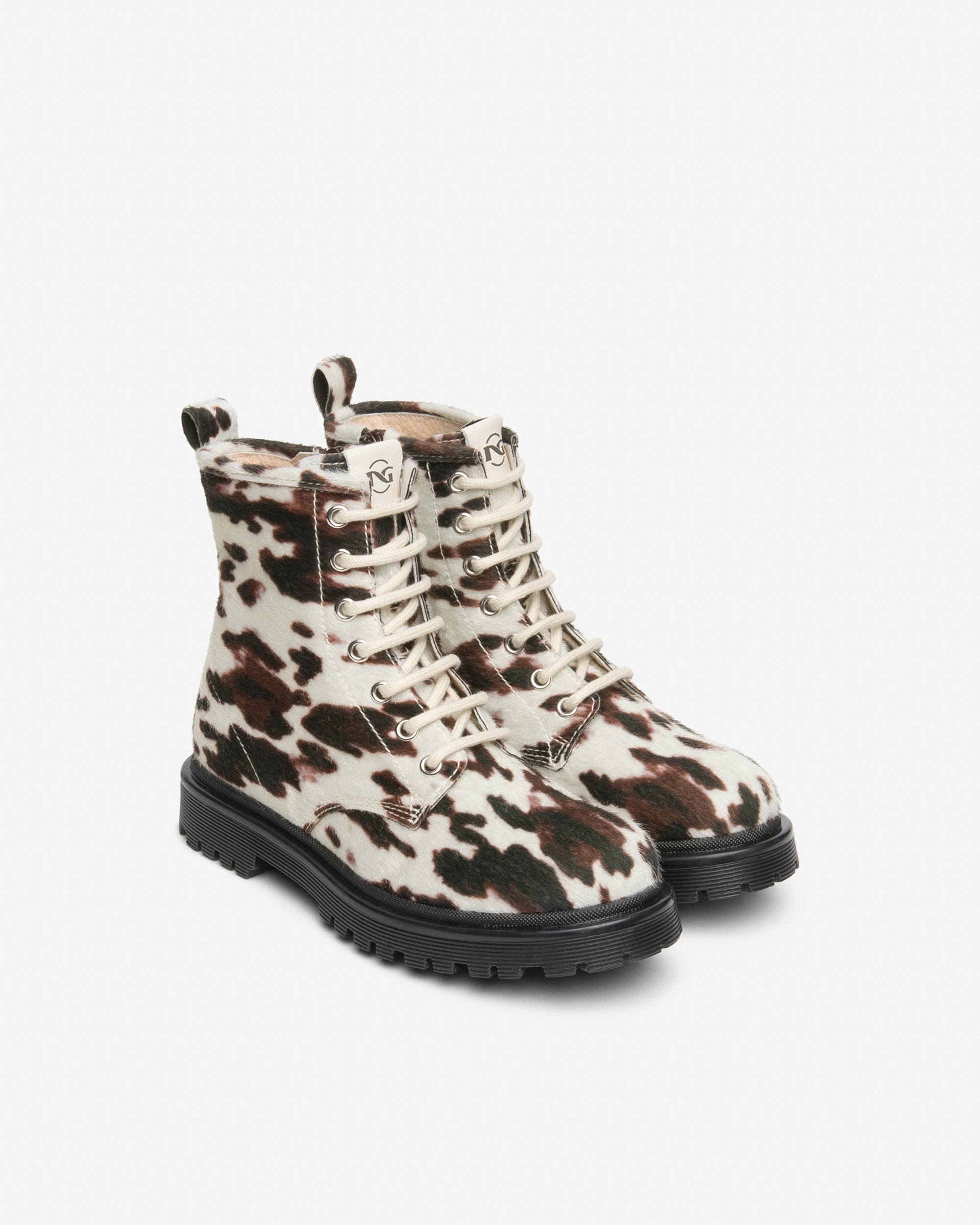 Nero Giardini Combat Boots bottines ado 35 léopard
