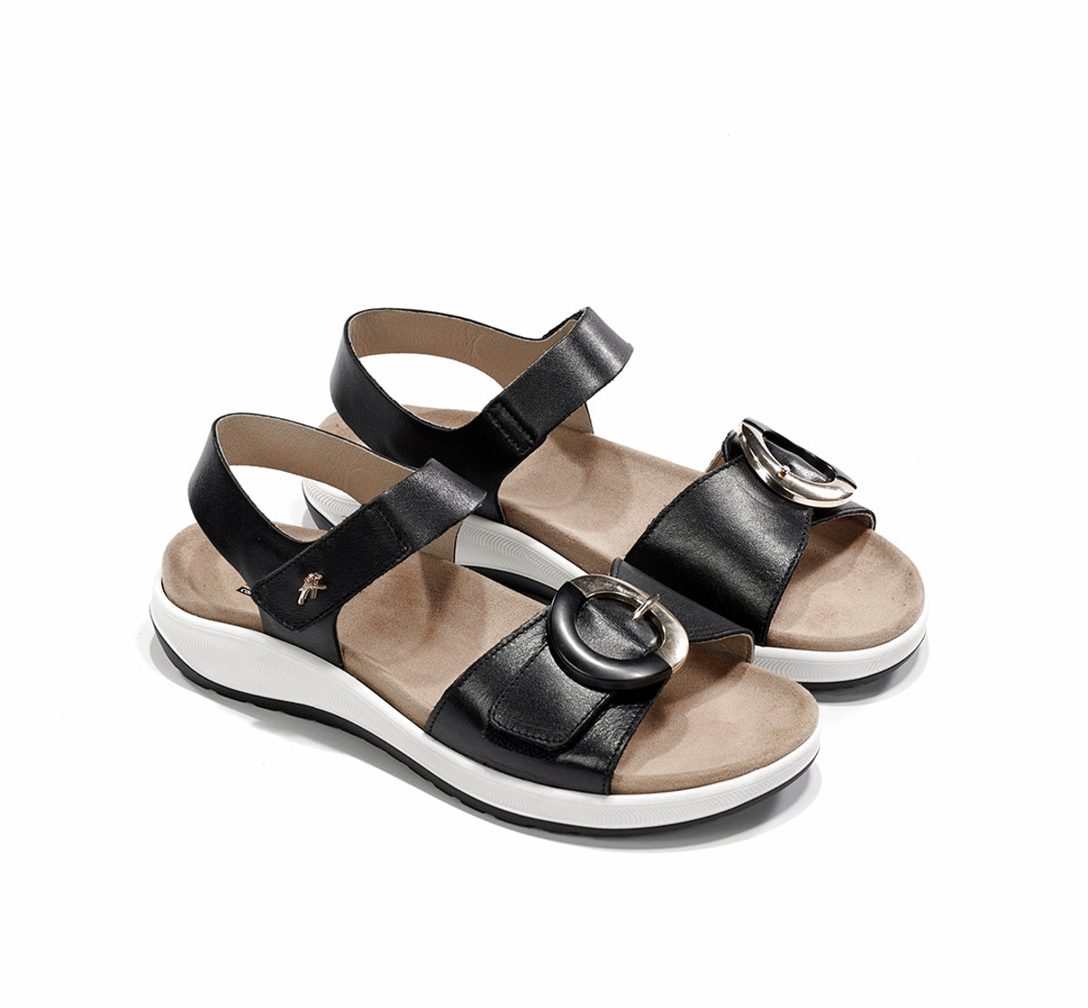 Fluchos Aire F2521 sandale noire femme scratch