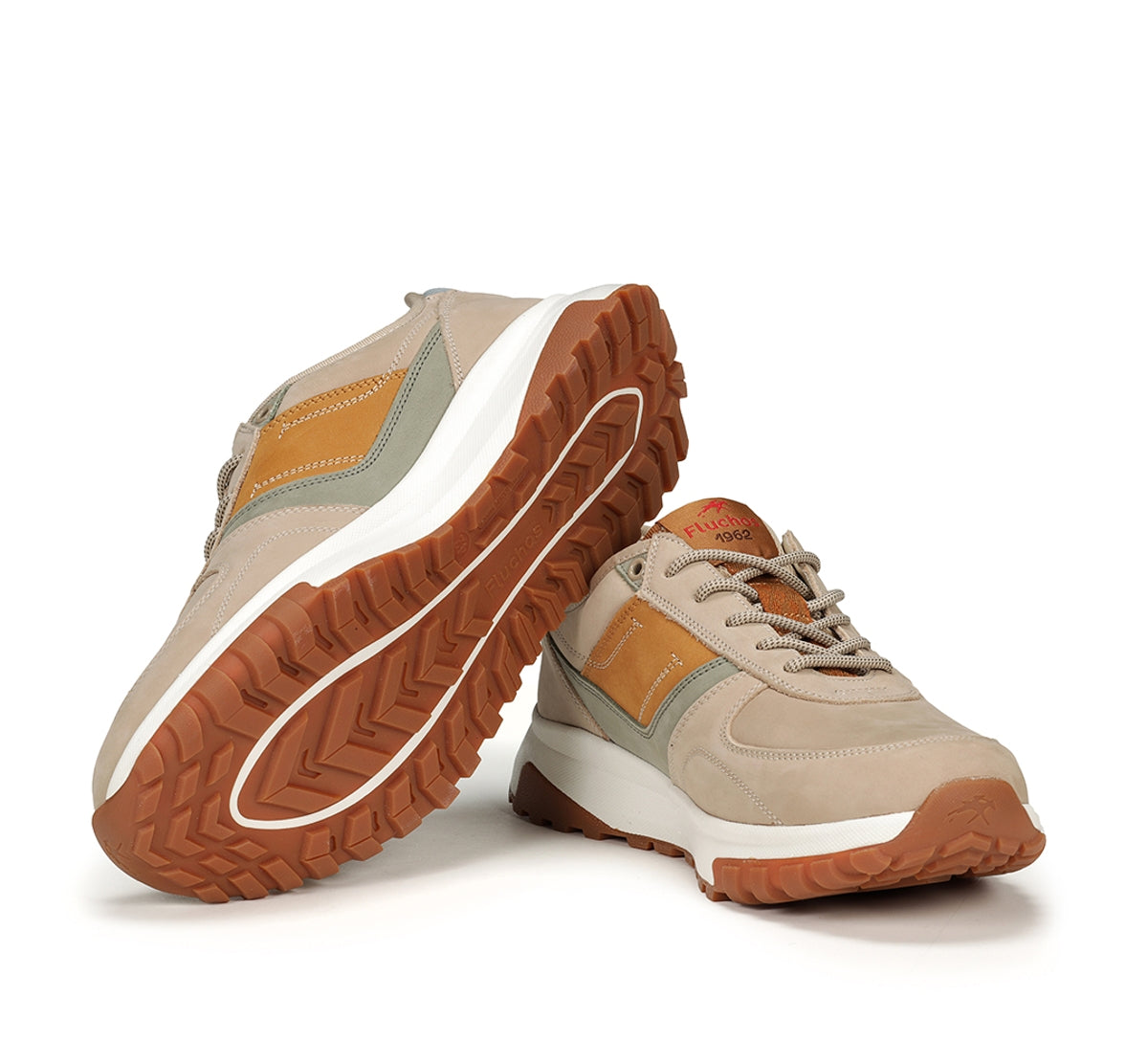 Fluchos Arion F2012 baskets homme taupe confort