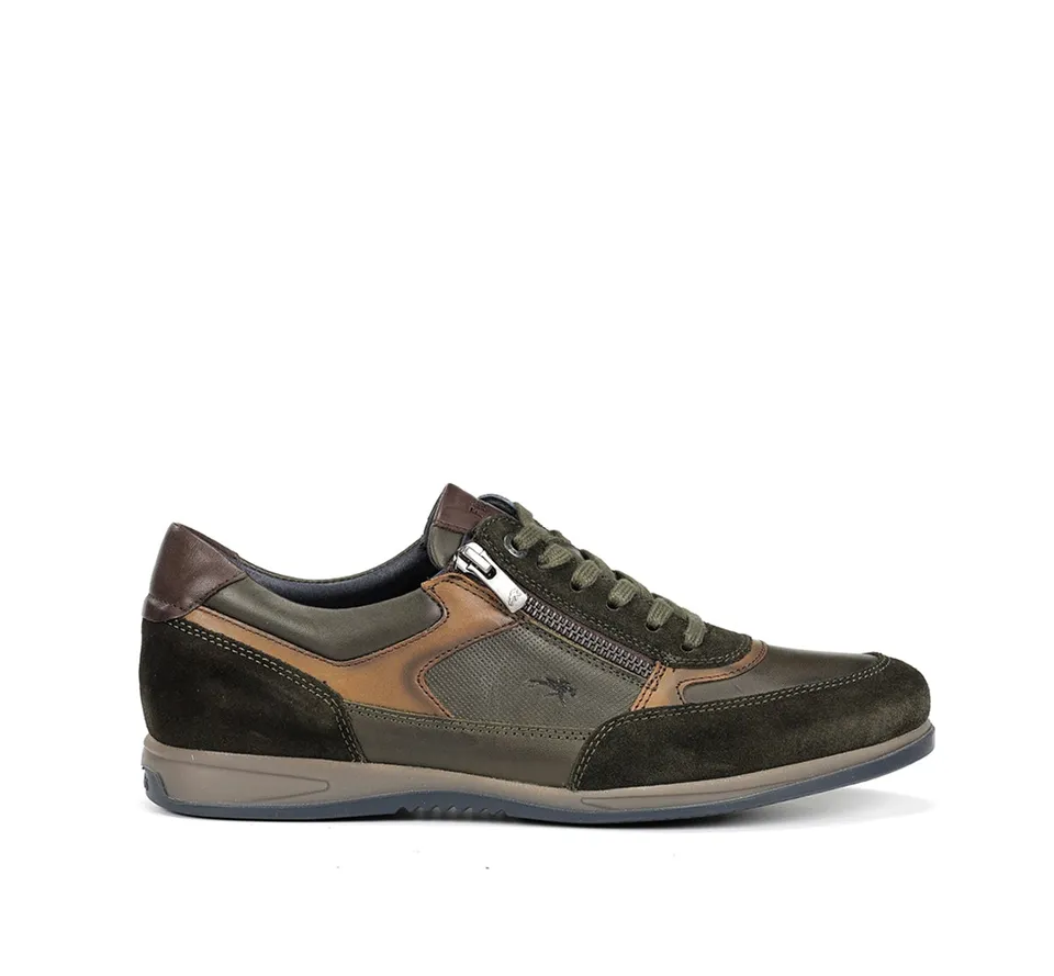Fluchos Daniel F1288 baskets vertes homme marche