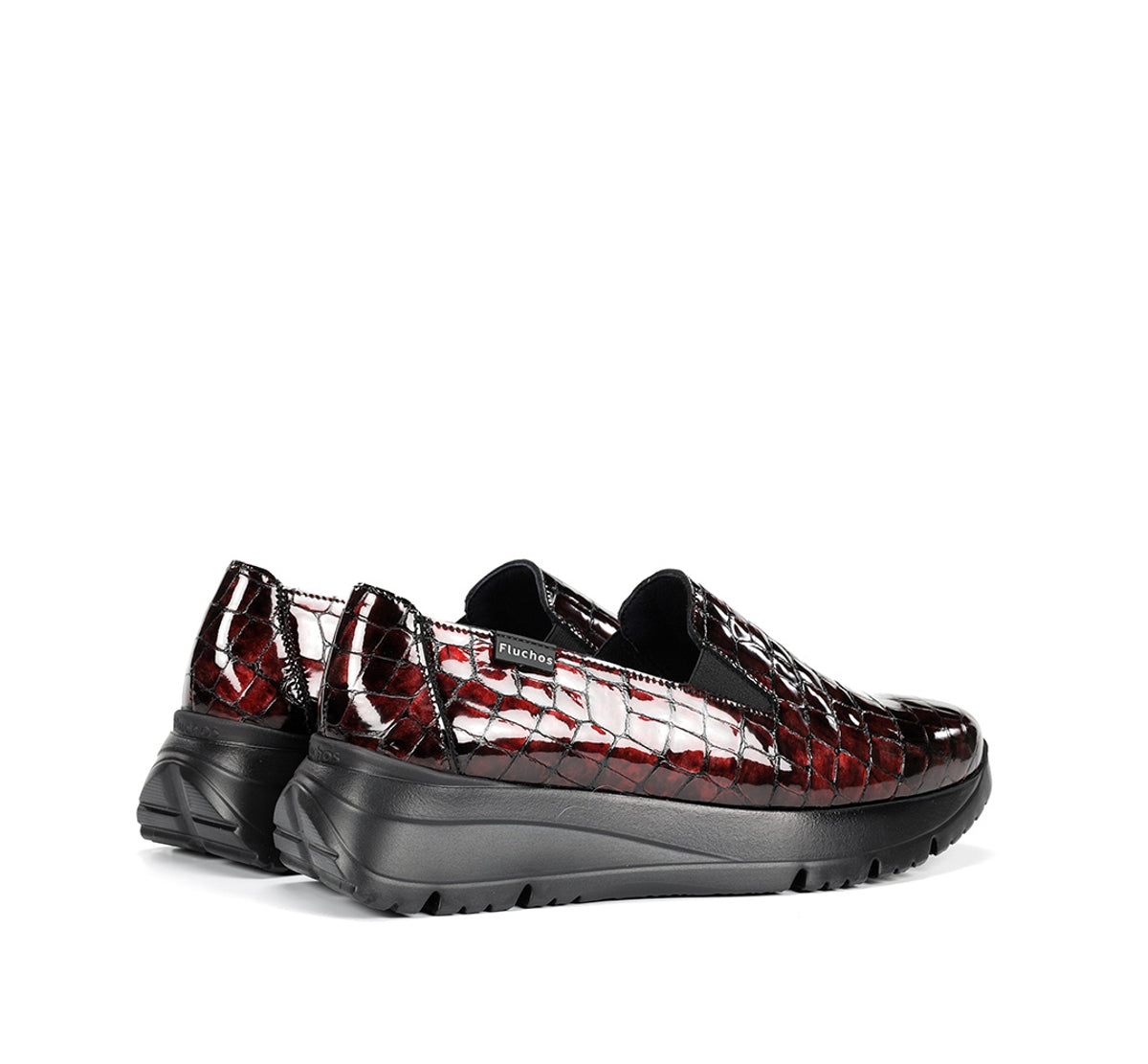 Fluchos Eira F2159 slip on femme rouge