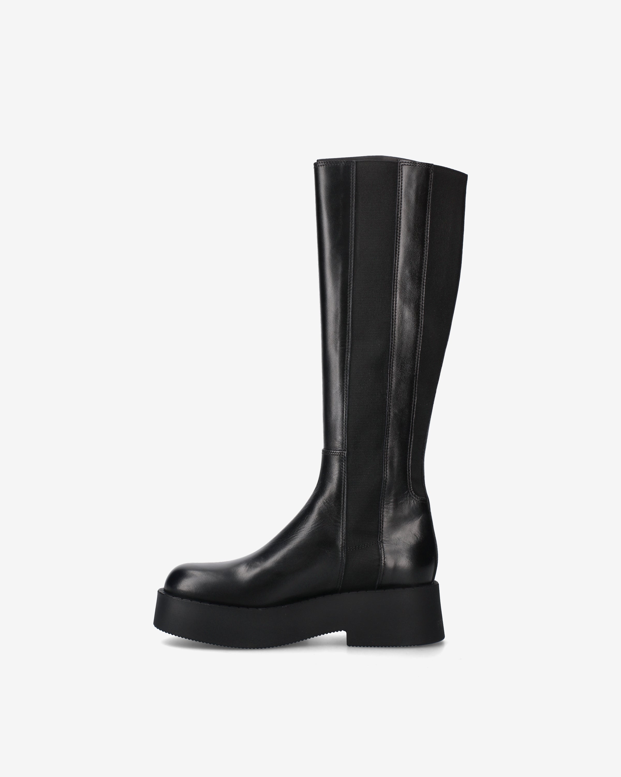 Premiata Stivaletti bottines femme noir cuir talon 5 cm
