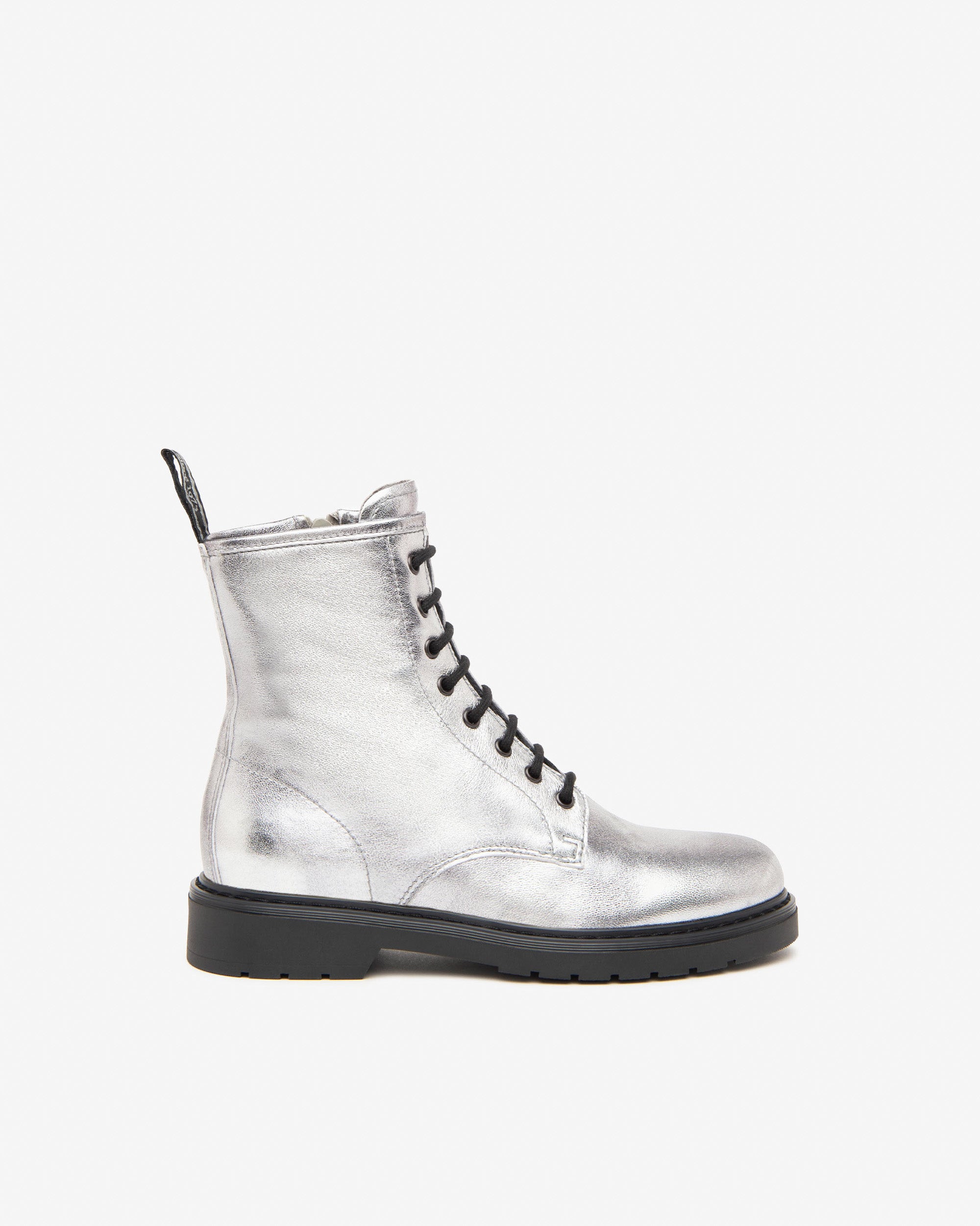 Nero Giardini Combat Boots rangers femme cuir lacets