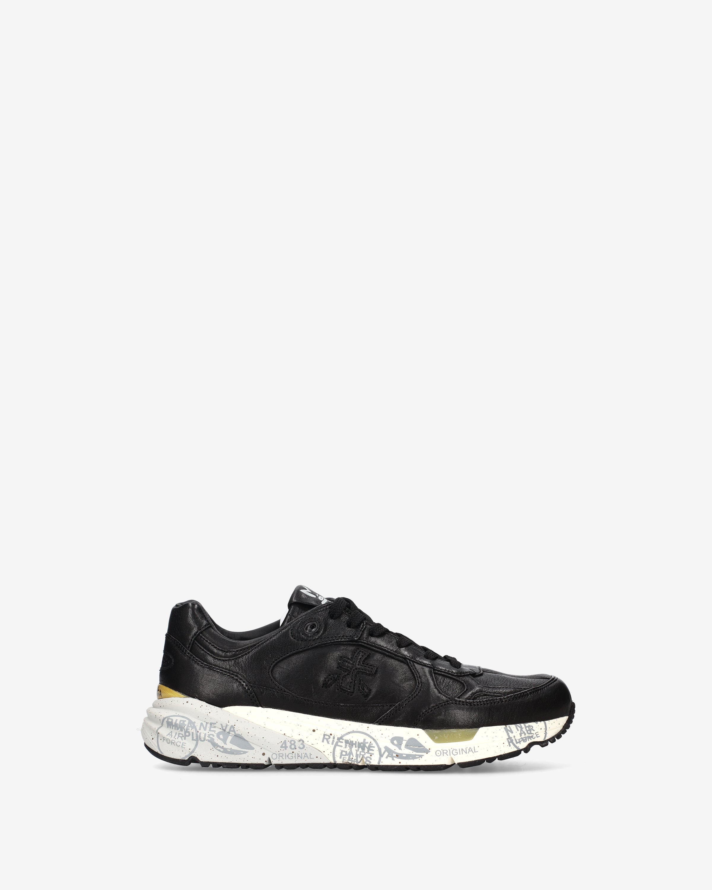 Premiata Mase 8420 baskets noires cuir