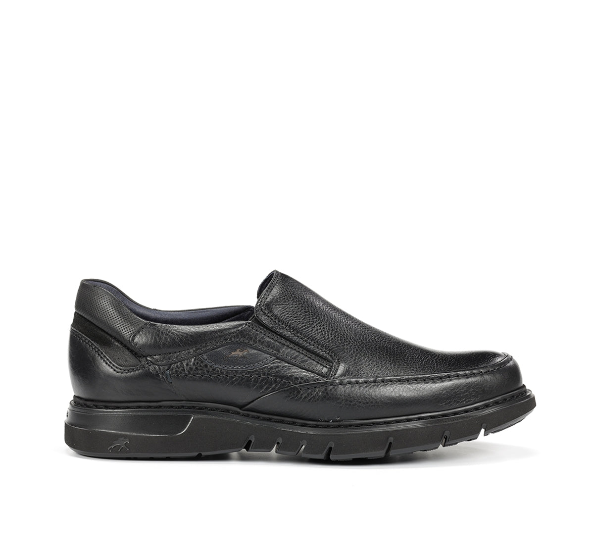 Fluchos Celtic F0249 slip on homme noir cuir