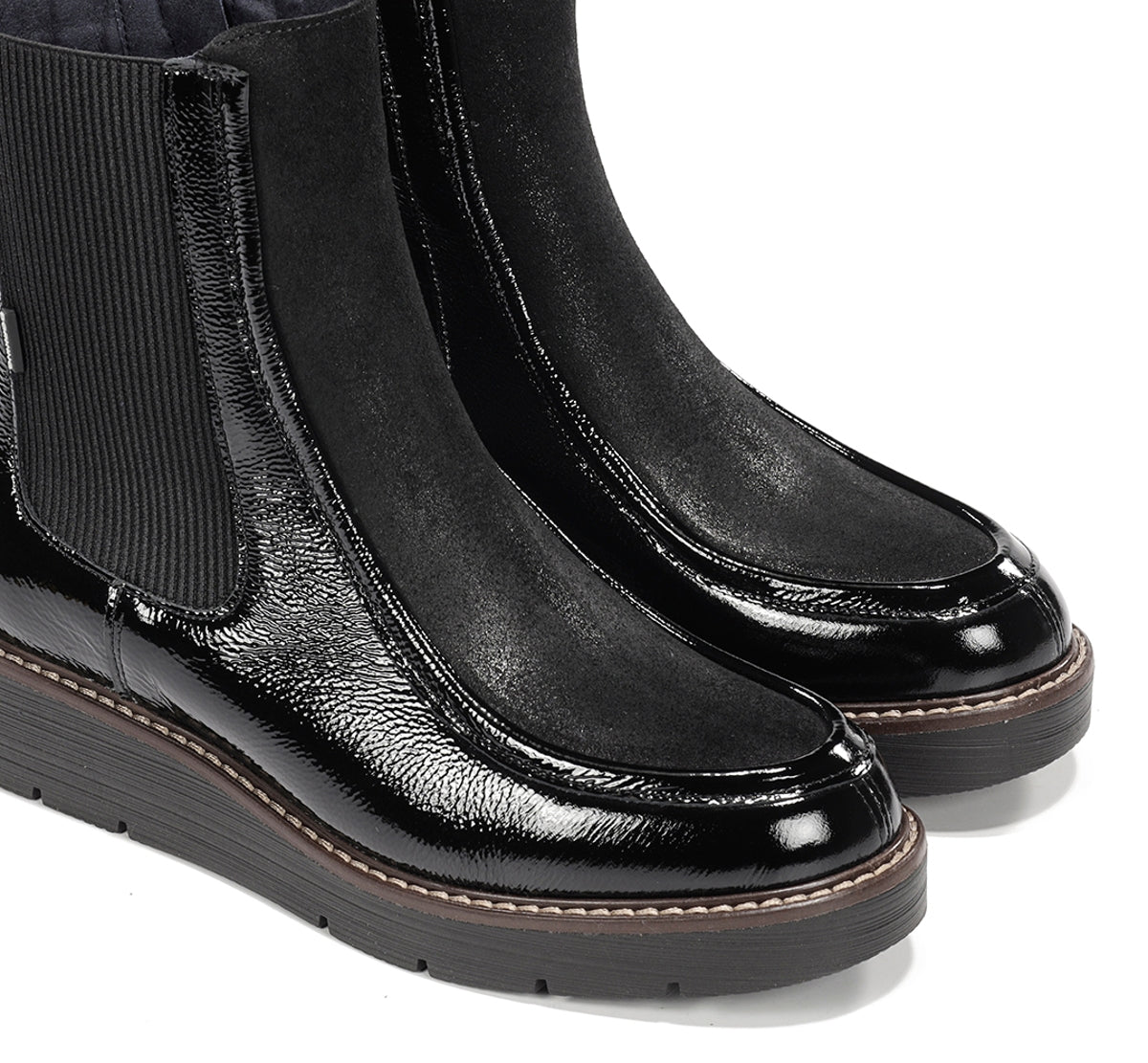 Dorking Africa D9789 Bottines Femme Noir Confort
