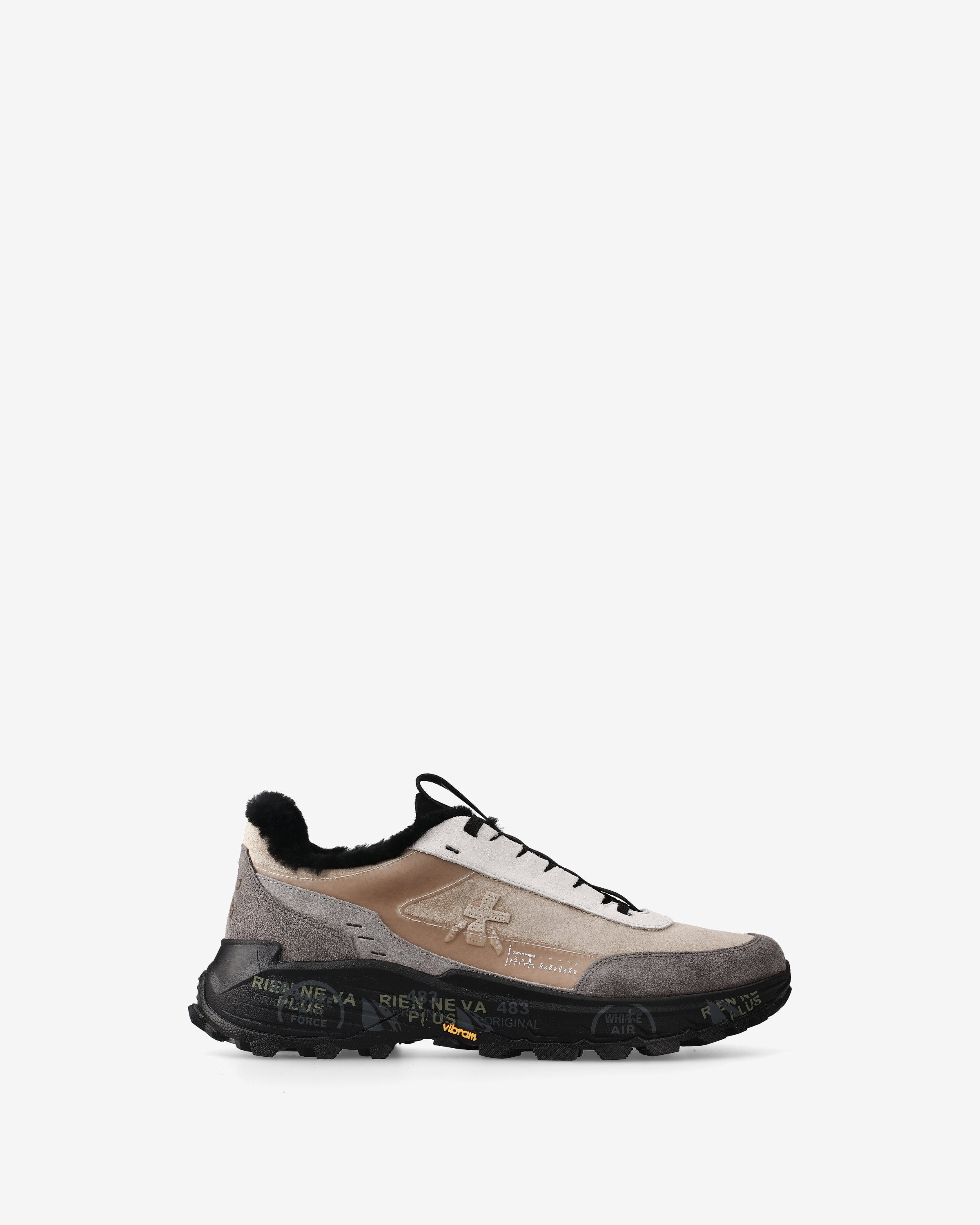 Premiata Devin 434m sneakers beige vibram homme