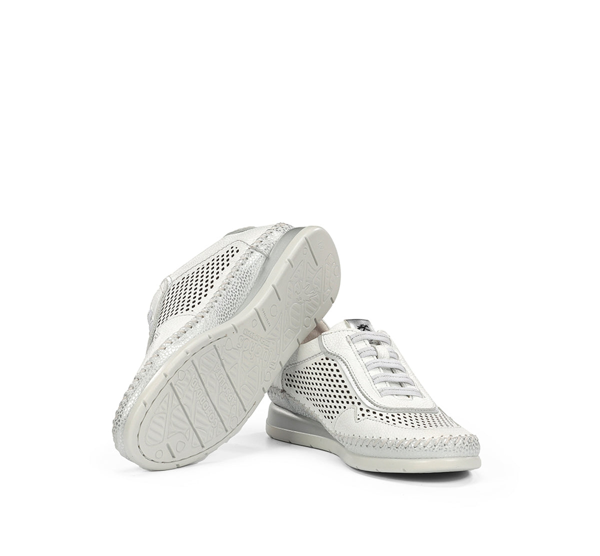 Fluchos Sella F2143 basket blanche femme compensee