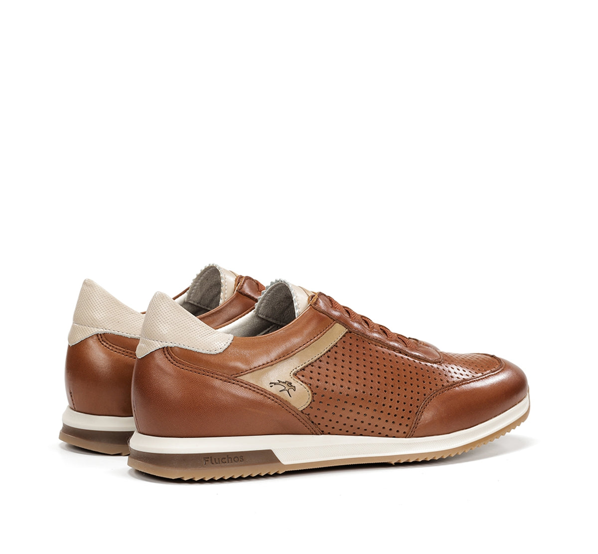 Fluchos Samir F2189 baskets homme marron souple