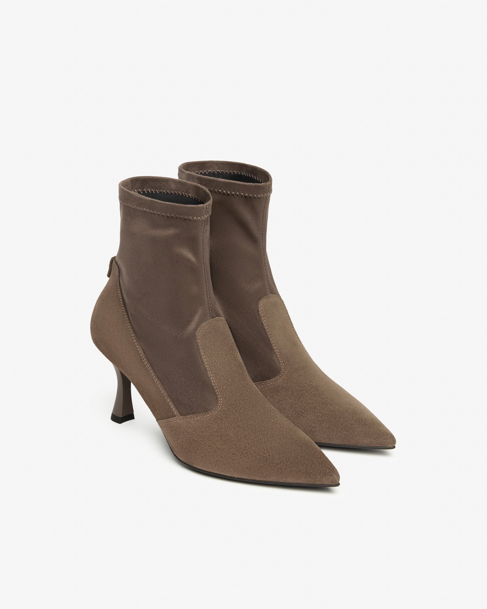 Nero Giardini Ankle Boots bottines cuir femme daim talon 75