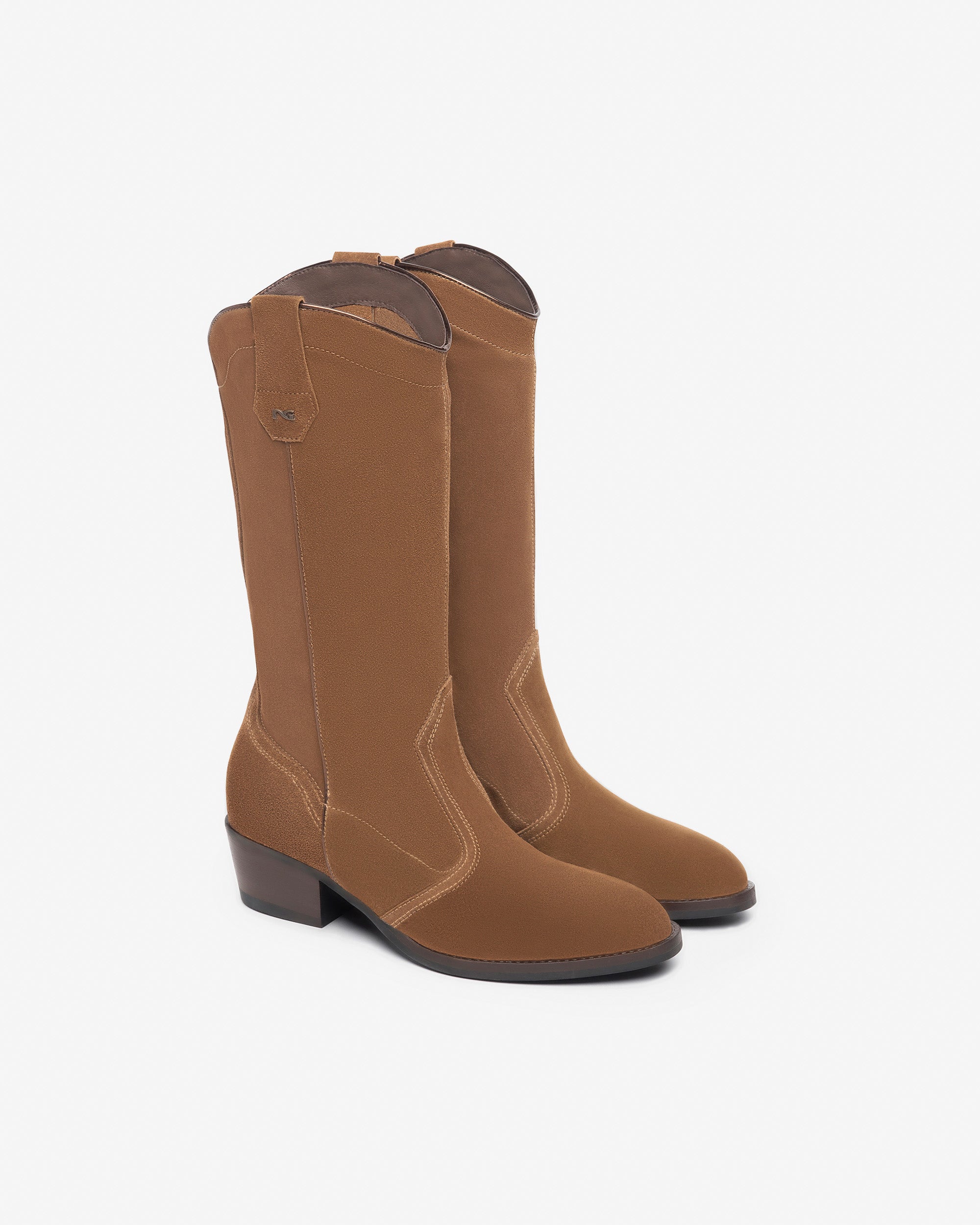 Nero Giardini Boots Bottes Daim Femme Automne Hiver