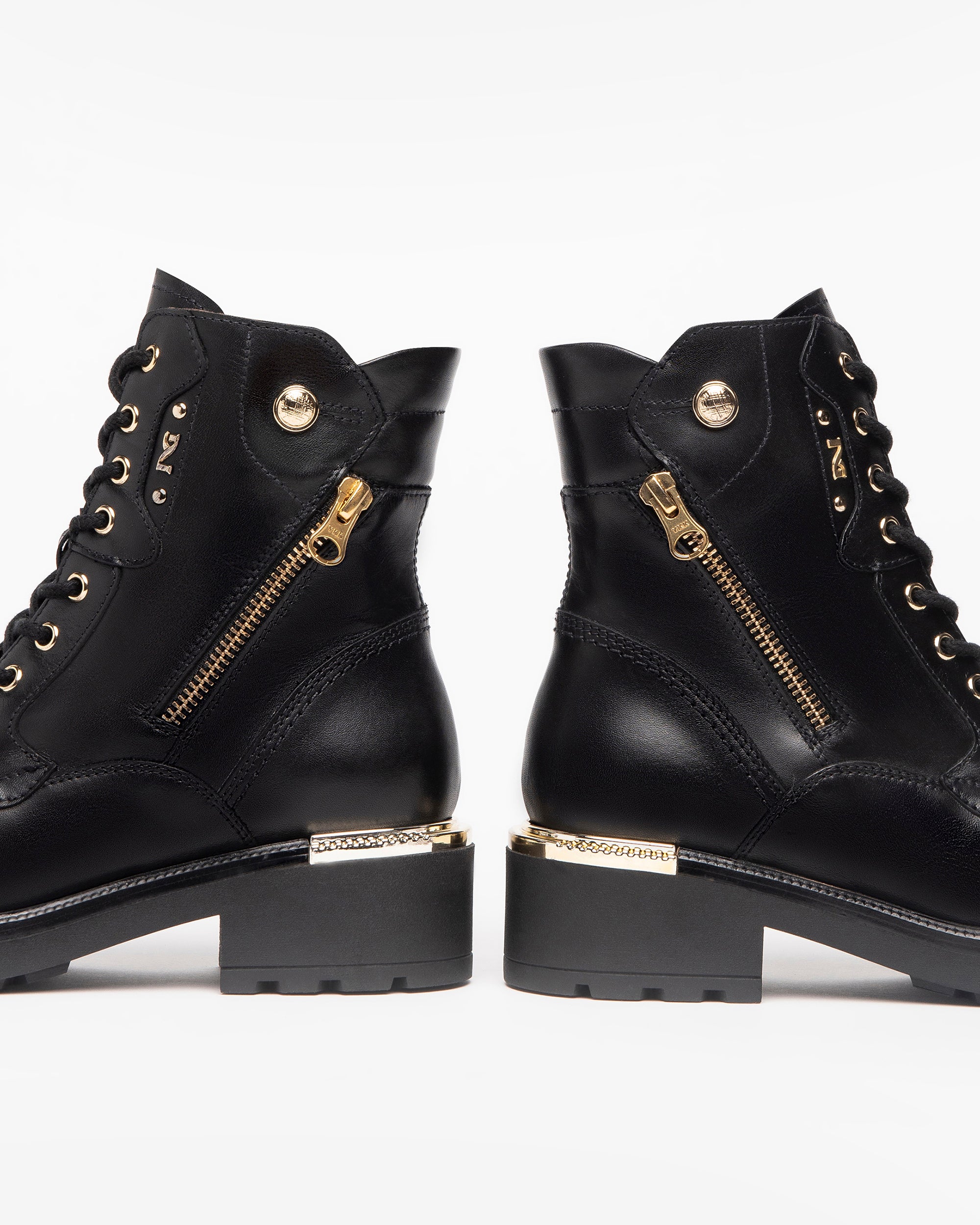 Nero Giardini Combat Boots boots cuir femme