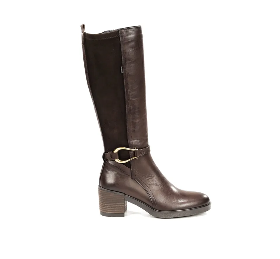 Dorking Aroma D9752 bottes femme marron cuir