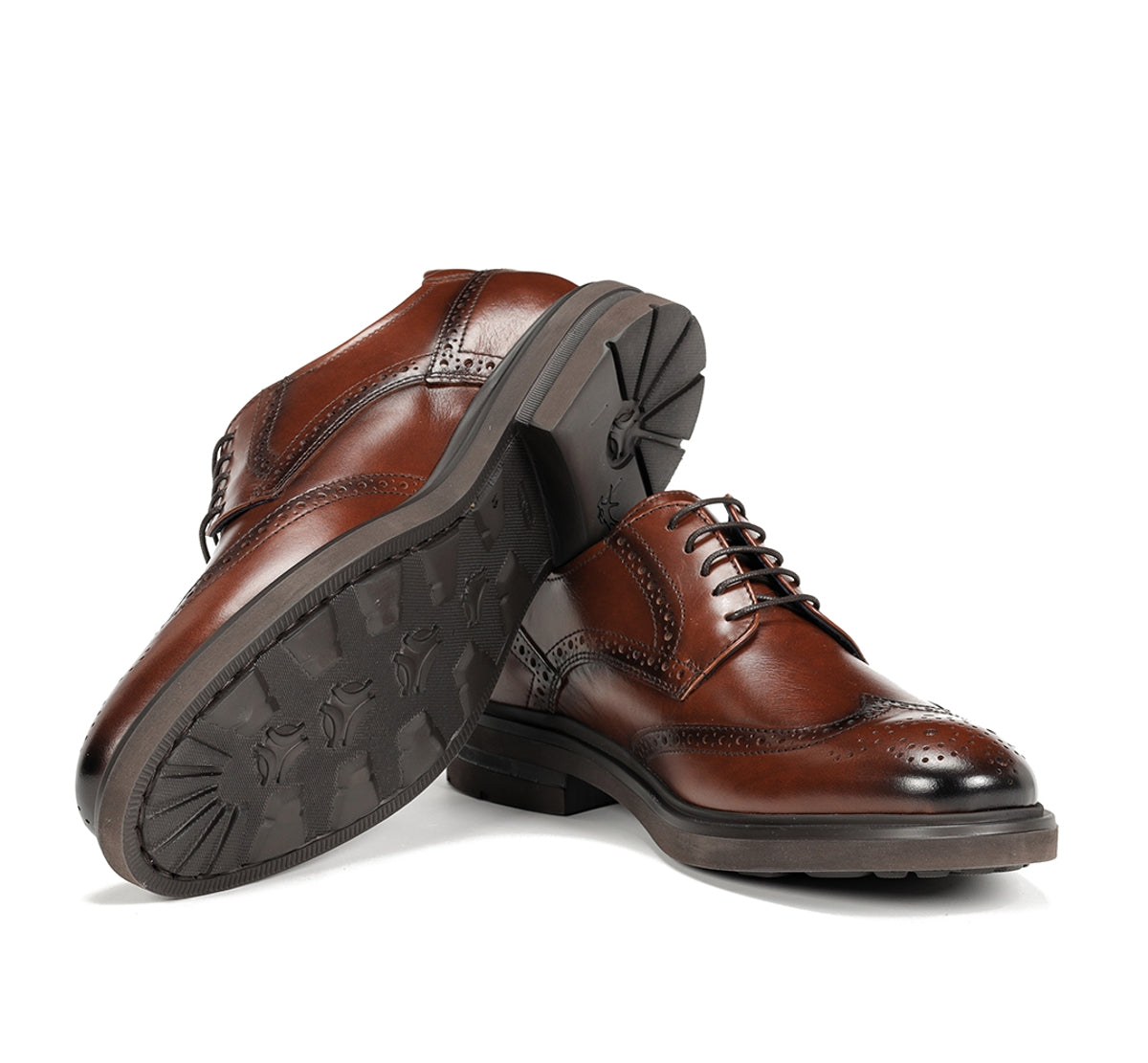 Fluchos Belgas F0628 derbies marron cuir homme