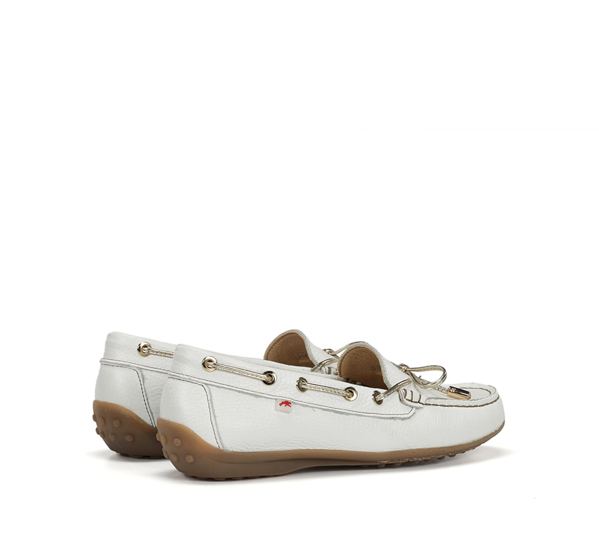 Fluchos Bruni F2158 mocassin blanc femme cuir