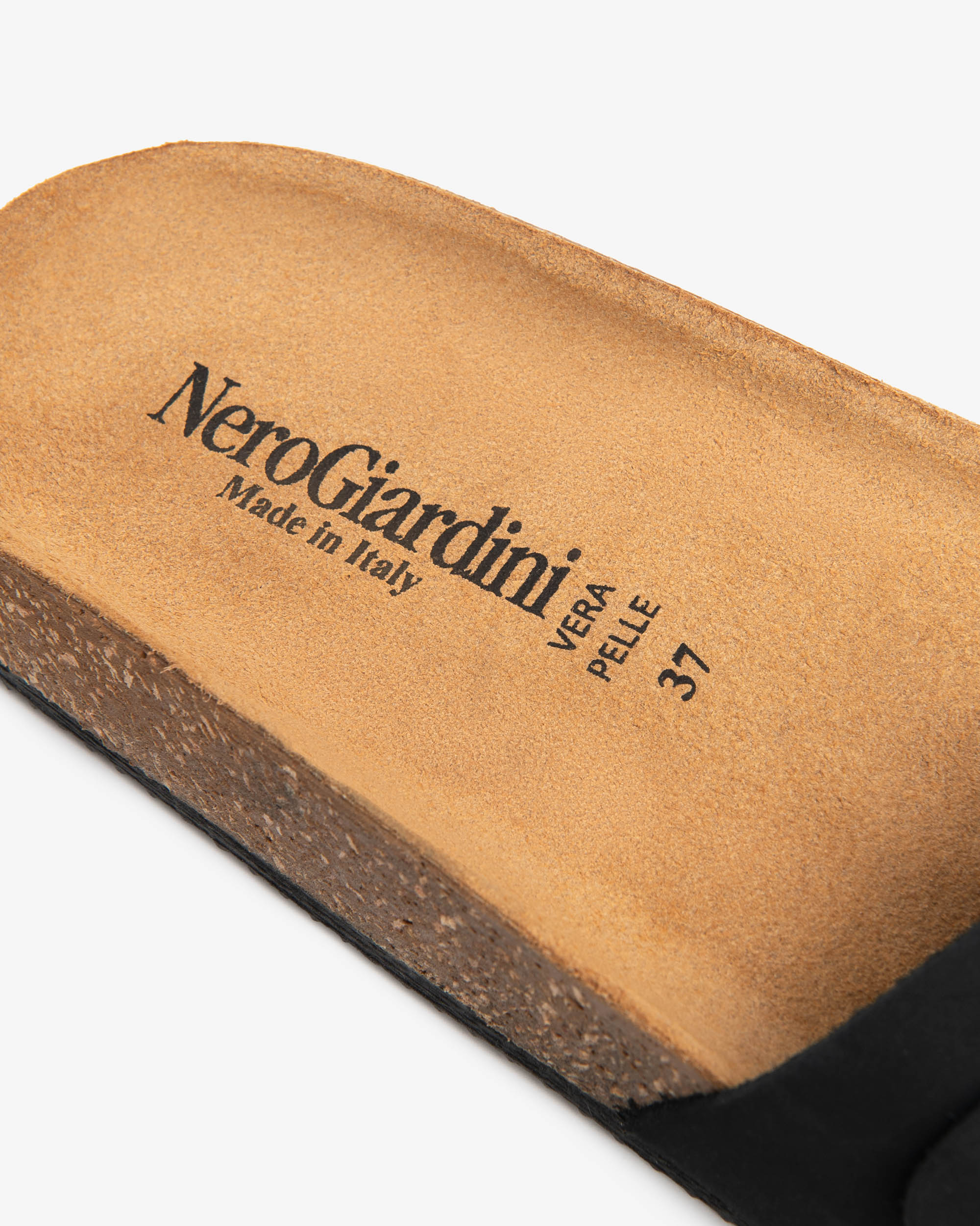 Nero Giardini Slippers mules cuir femme pointure 38 été