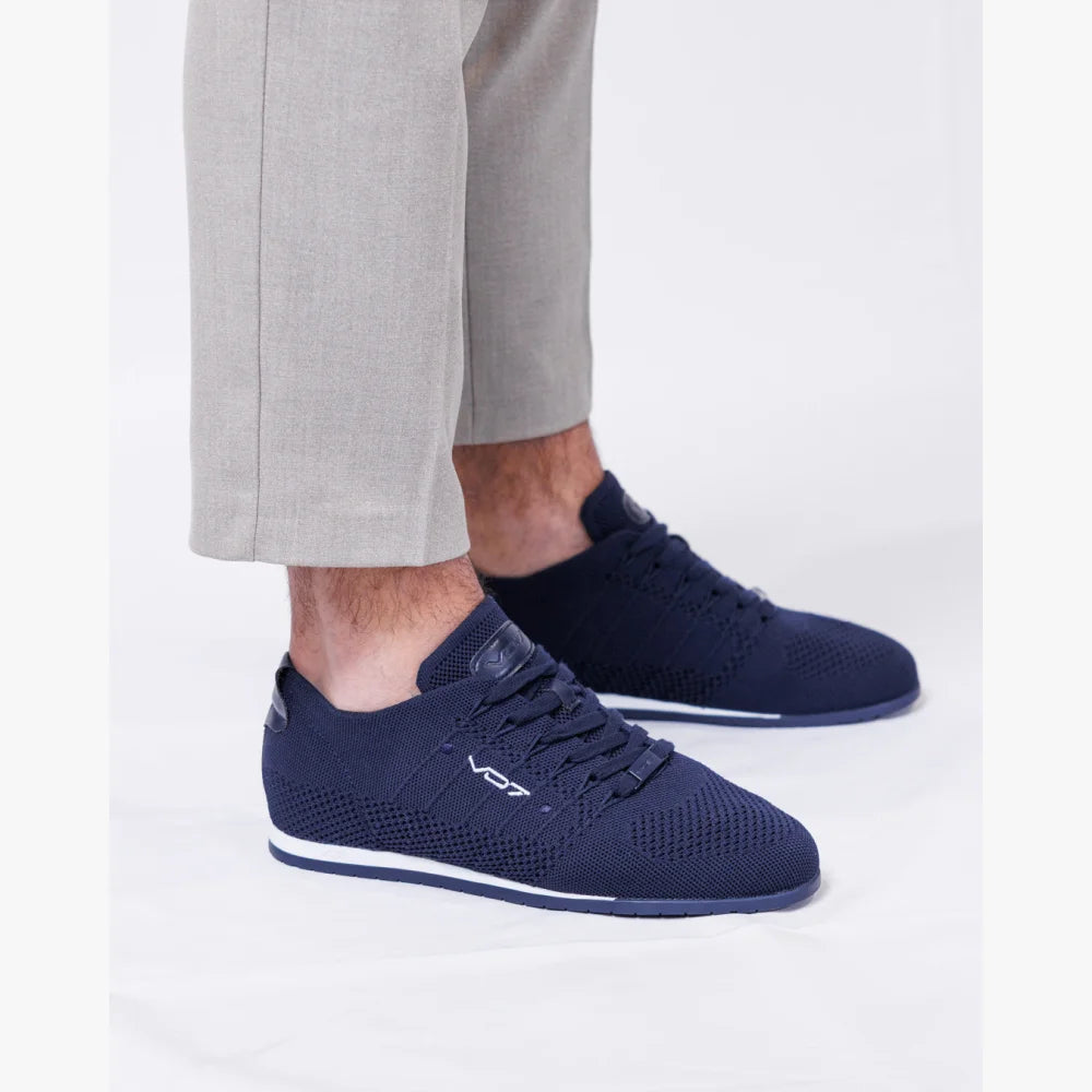 VO7 Yacht Knit Navy sneakers homme marine knit
